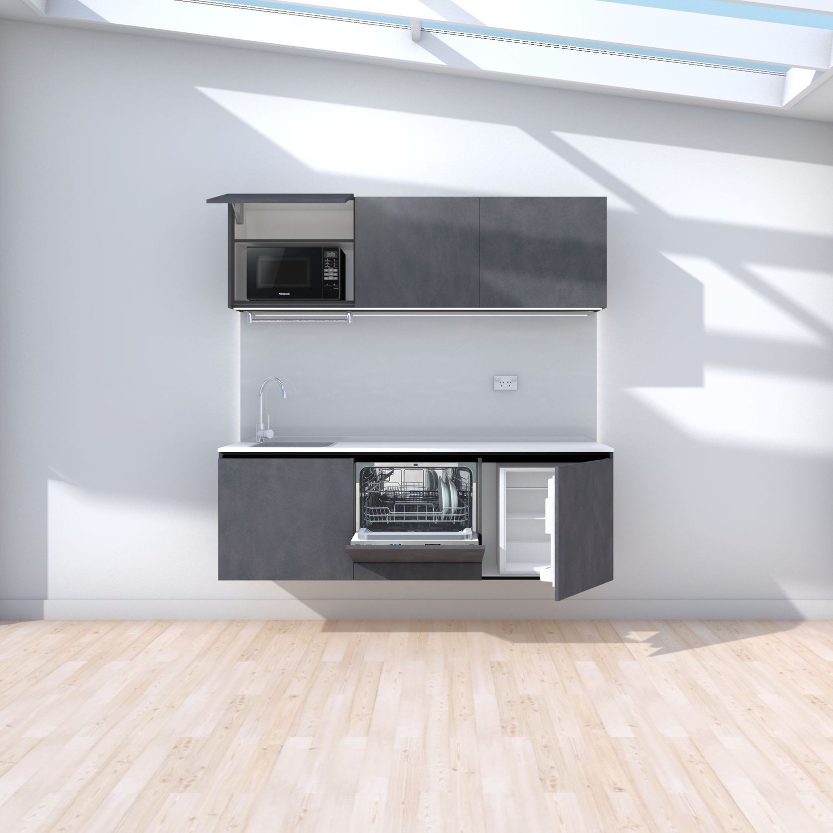 Neon 1800 Floating Kitchenette gallery detail image