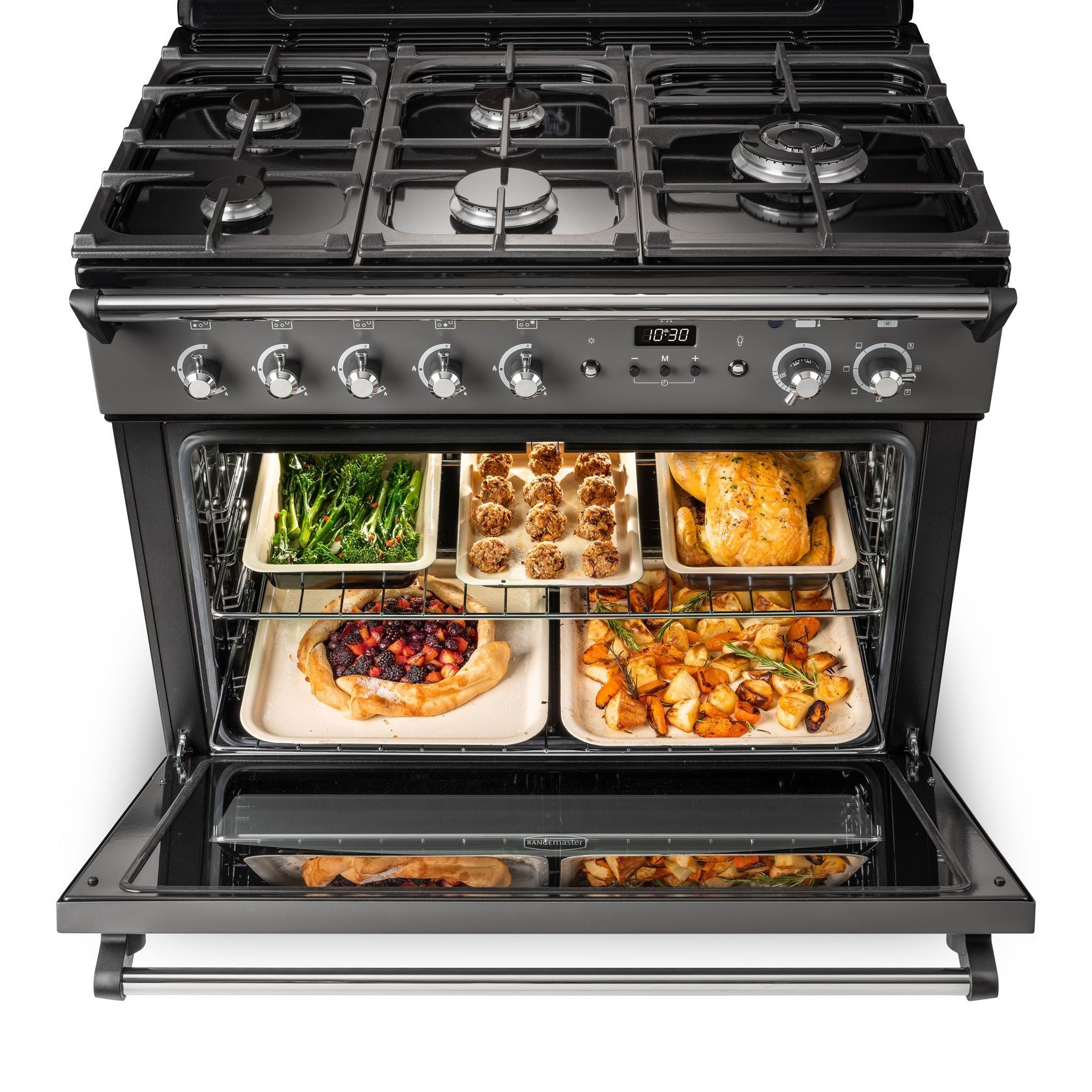 Falcon Classic FX 90cm Dual Fuel Range Cooker gallery detail image