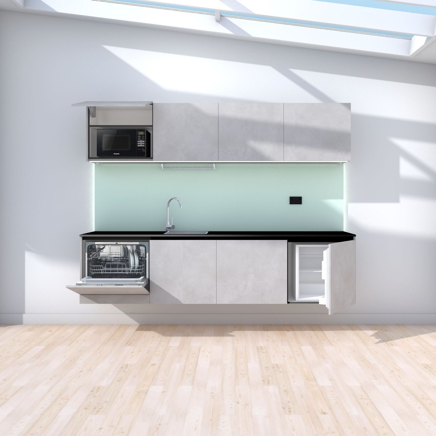 Raise 2400 Floating Kitchenette gallery detail image