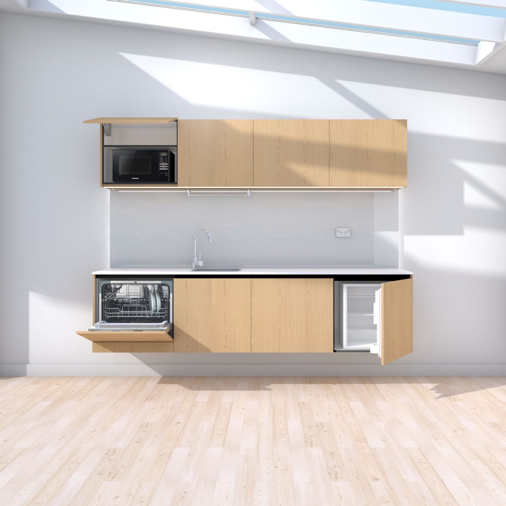 Raise 2400 Floating Kitchenette gallery detail image