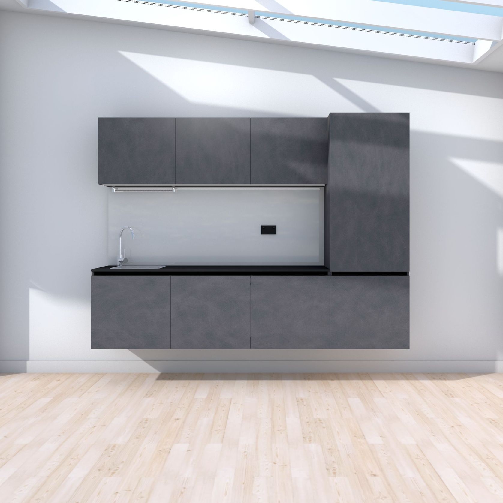 Symmetry 2400 Floating Kitchenette gallery detail image