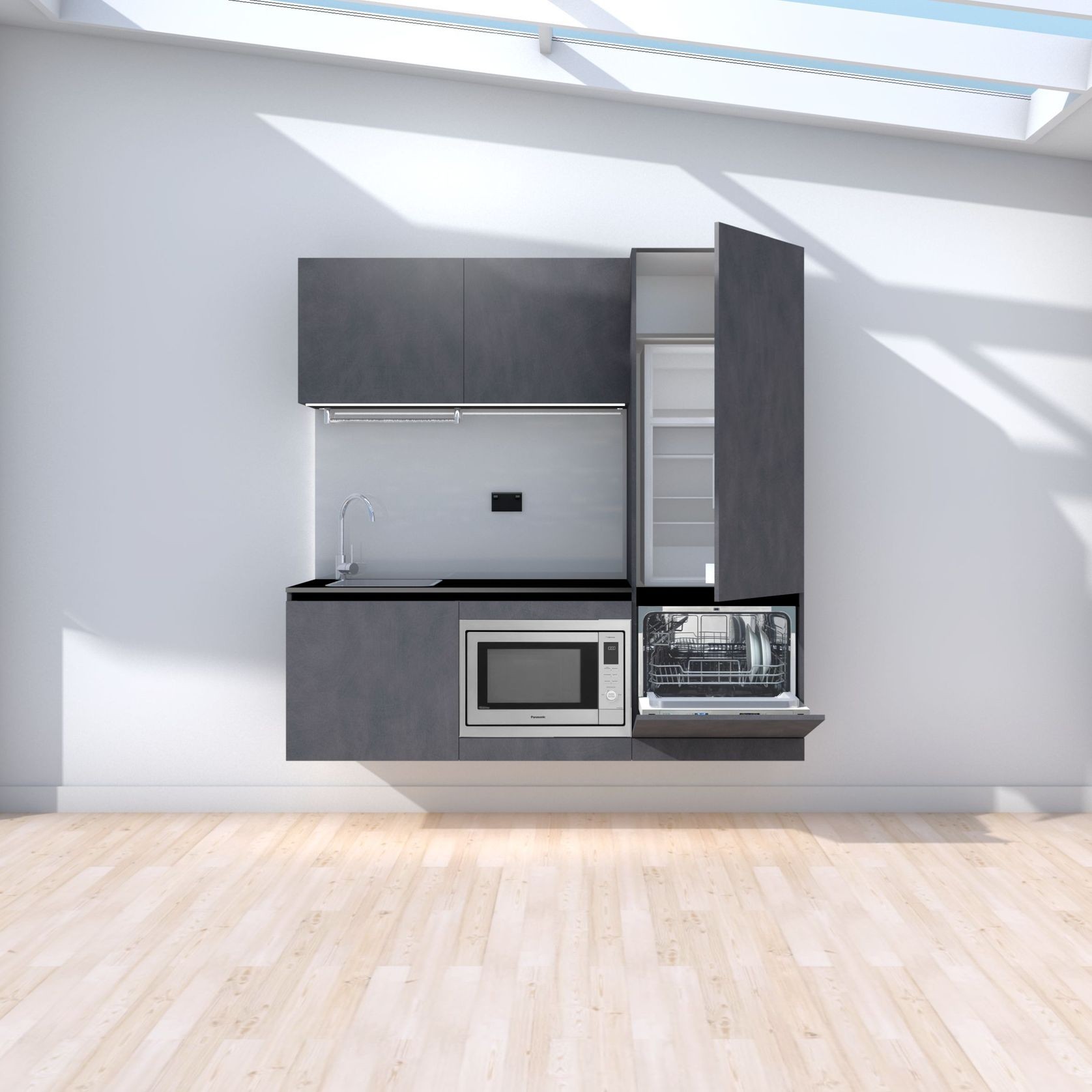 Unfloored 1800 Floating Kitchenette gallery detail image