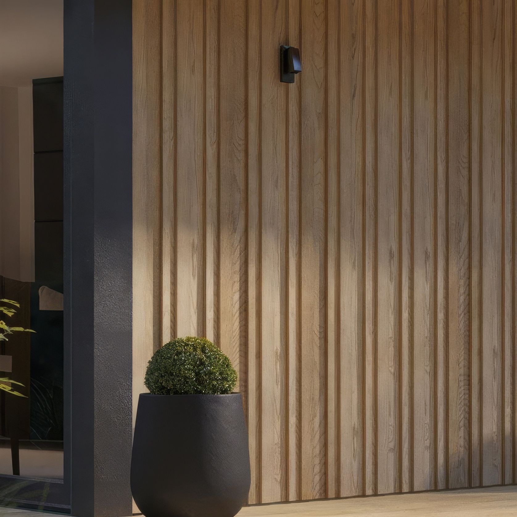 Millboard Envello Board & Batten Golden Oak Cladding gallery detail image