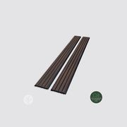 Acupanel® | Walnut | Exterior Composite Slat Wall Panel gallery detail image