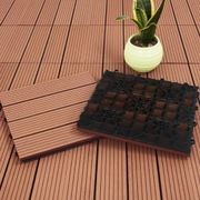 DIY Decking Tiles Redwood 300*300*20 - Pack of 10 gallery detail image