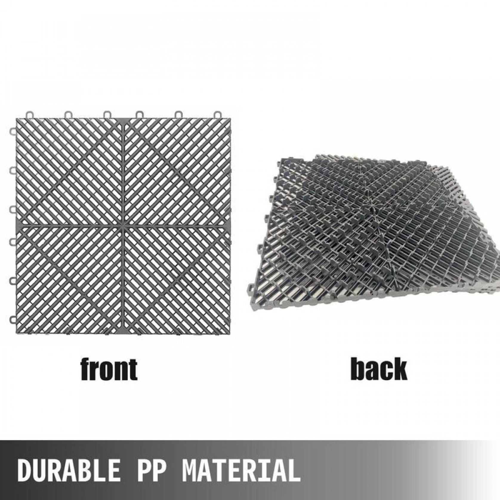 Interlocking Garage Floor Tiles 40x40x1.8 cm Deck Tile gallery detail image