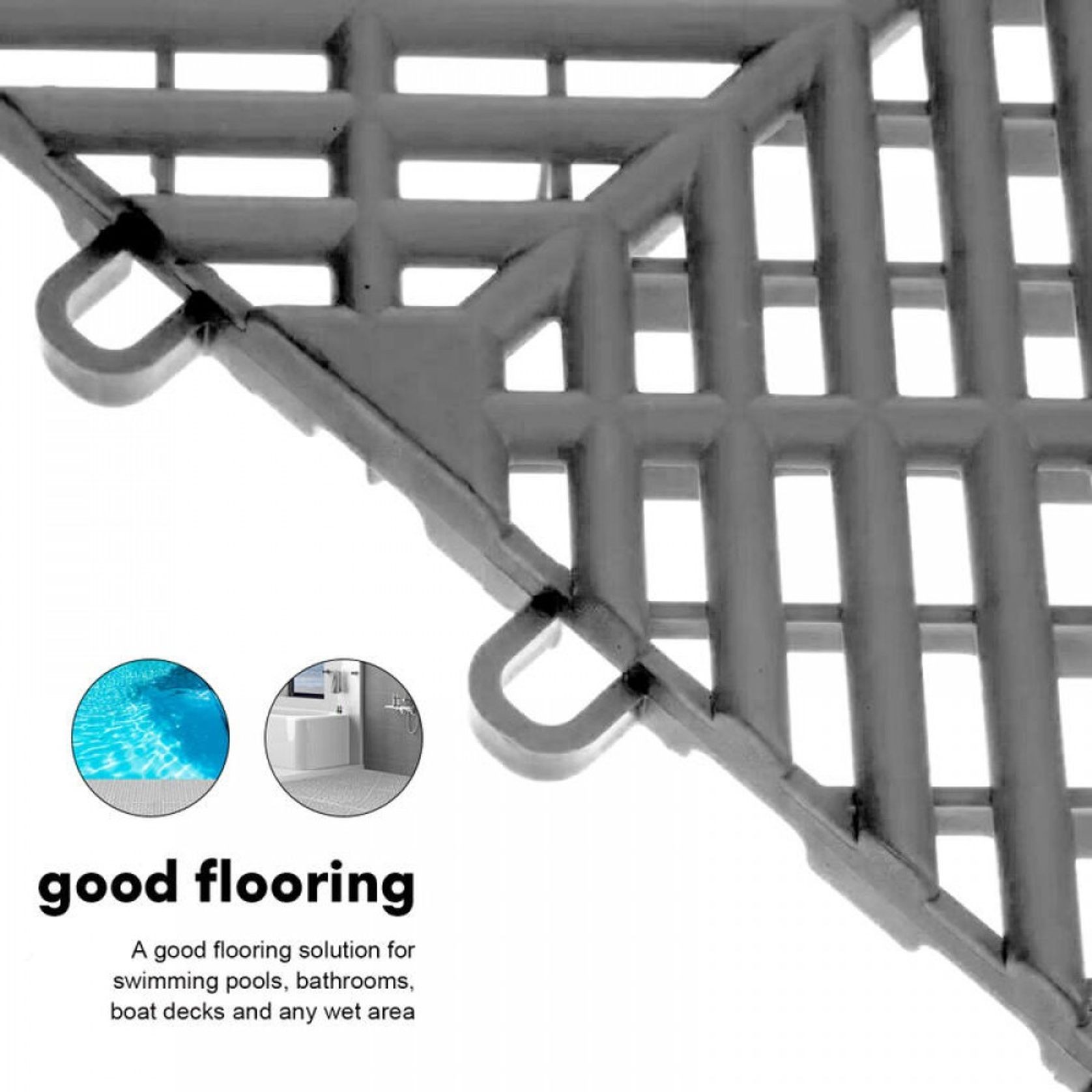 Interlocking Garage Floor Tiles 40x40x1.8 cm Deck Tile gallery detail image