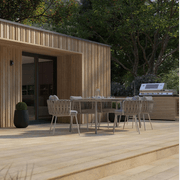 Millboard Envello Board & Batten Cladding | Golden Oak gallery detail image
