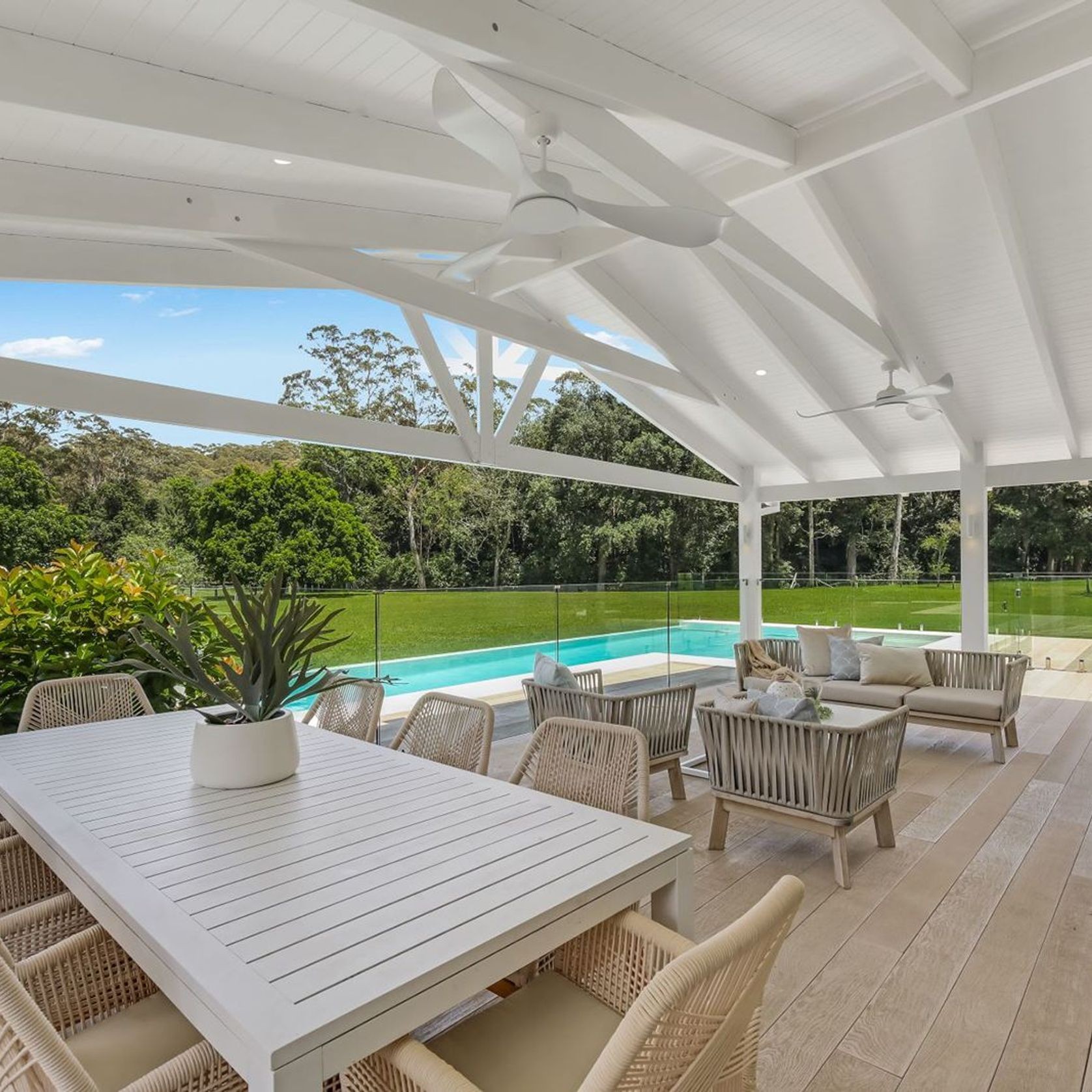 Millboard Limed Oak | Enhanced Grain Decking gallery detail image