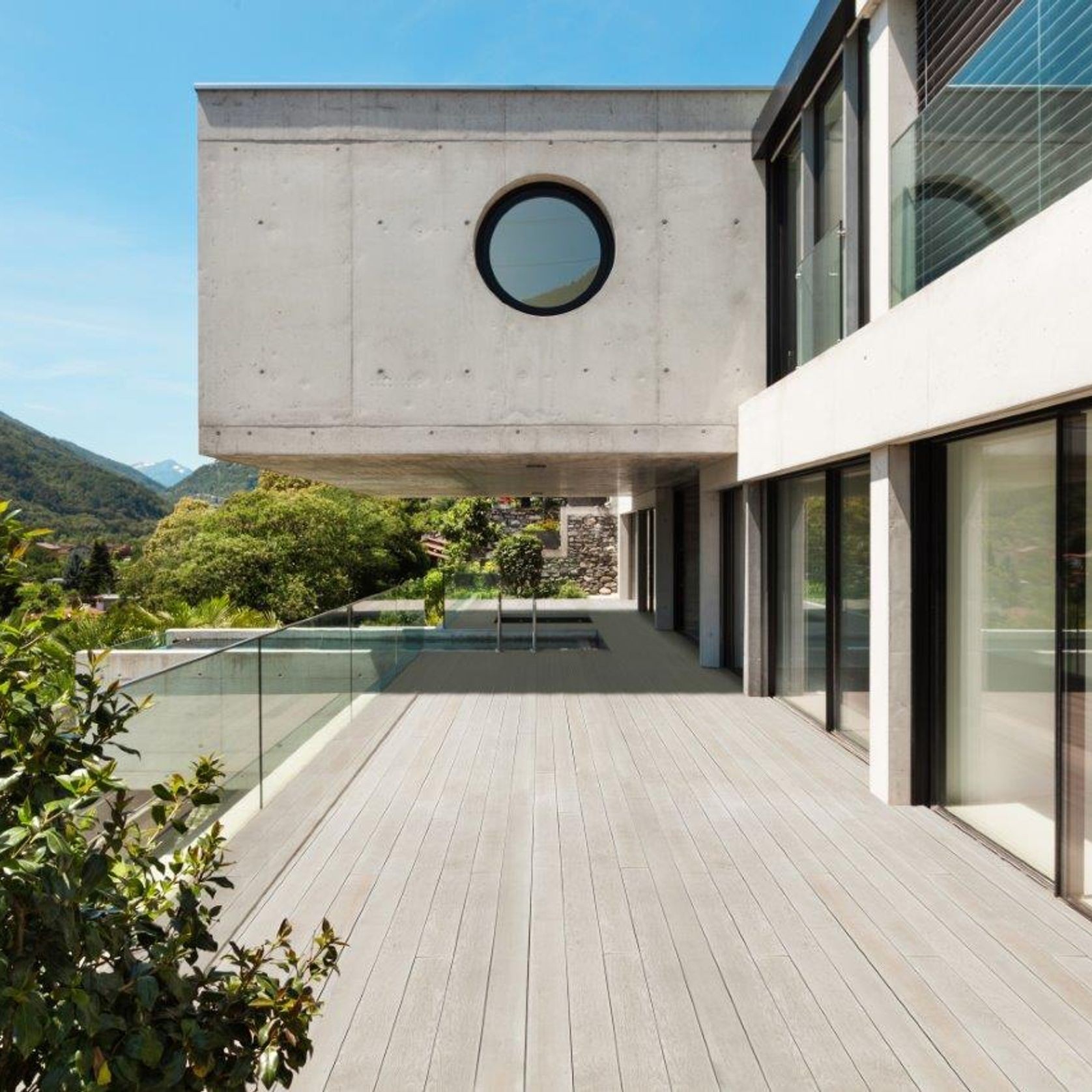 Millboard Limed Oak | Enhanced Grain Decking gallery detail image