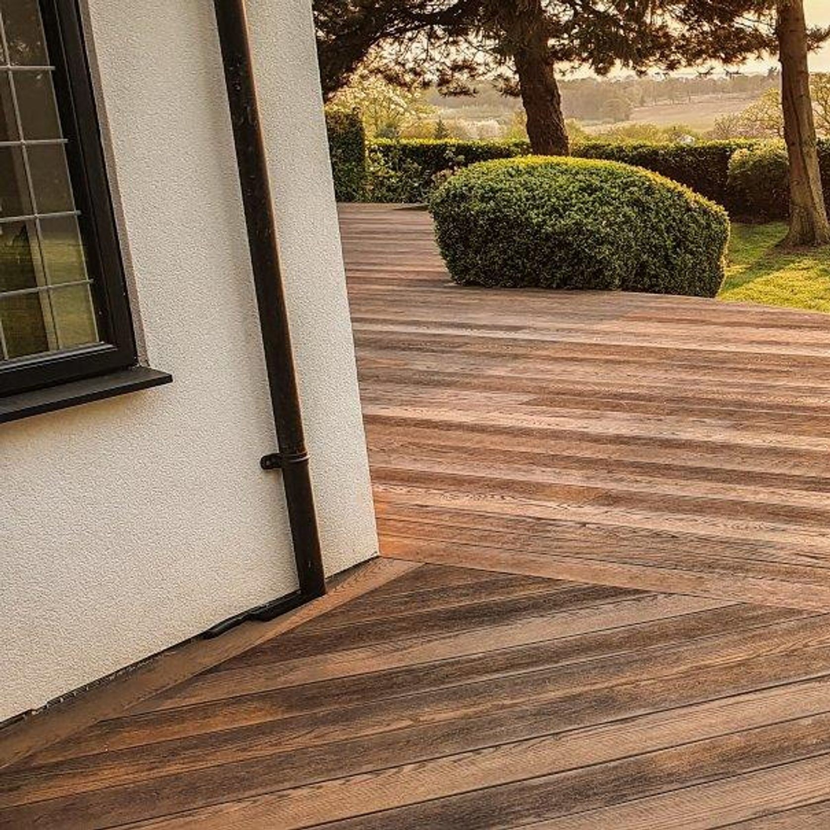 Millboard Antique Oak | Enhanced Grain Decking gallery detail image