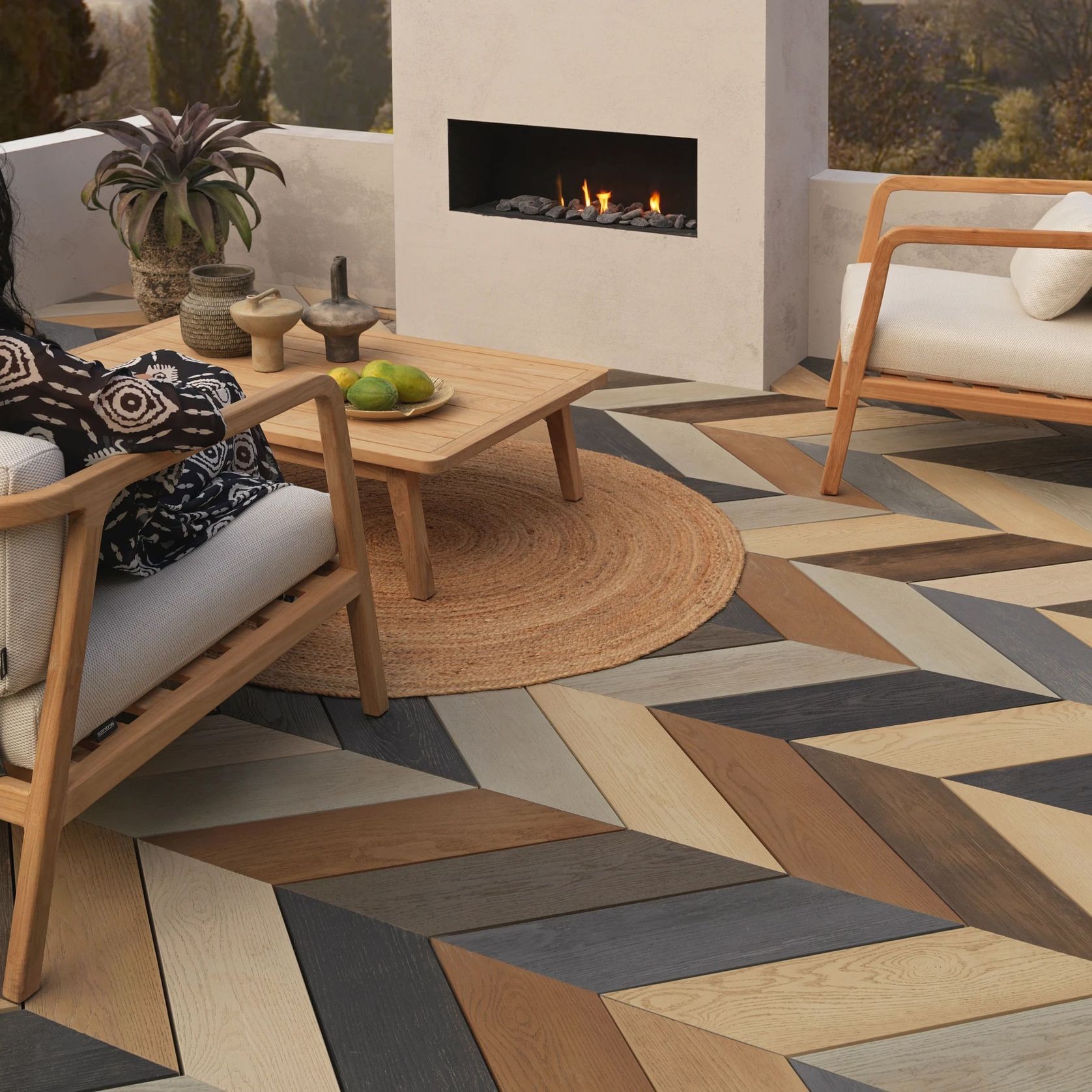 Millboard Ashwood | Enhanced Grain Decking gallery detail image