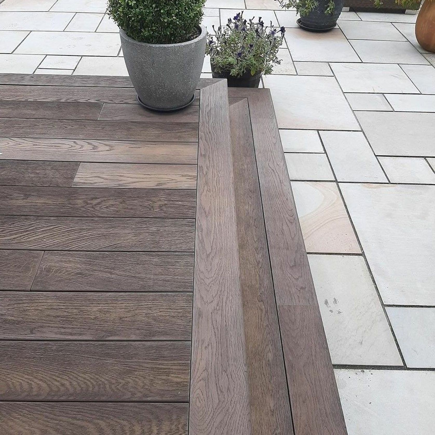 Millboard Antique Oak | Enhanced Grain Decking gallery detail image