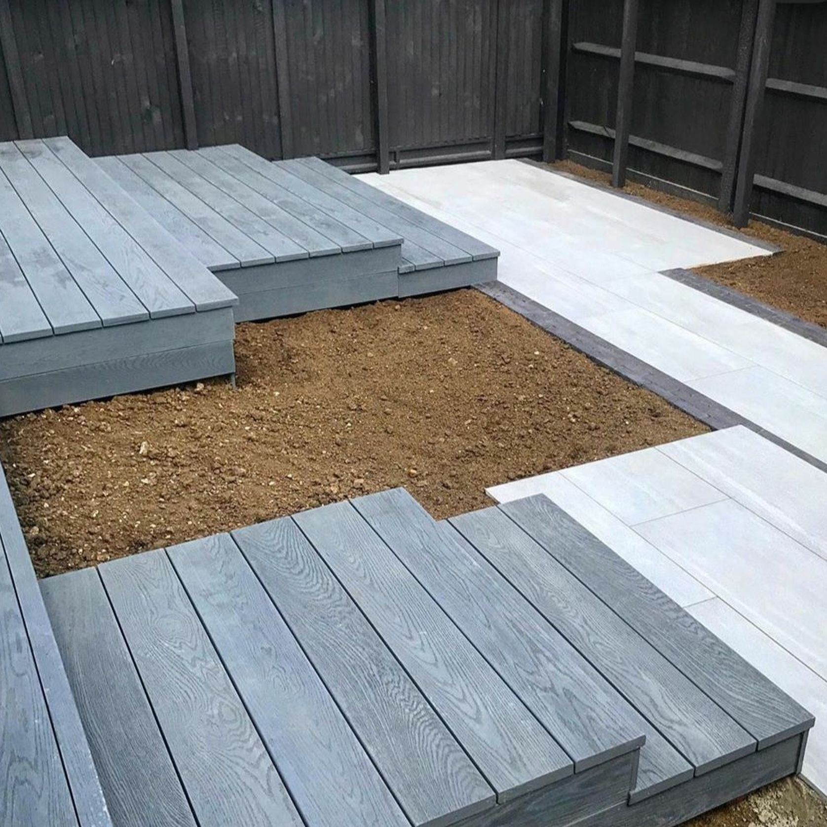 Millboard Brushed Basalt | Enhanced Grain Decking gallery detail image