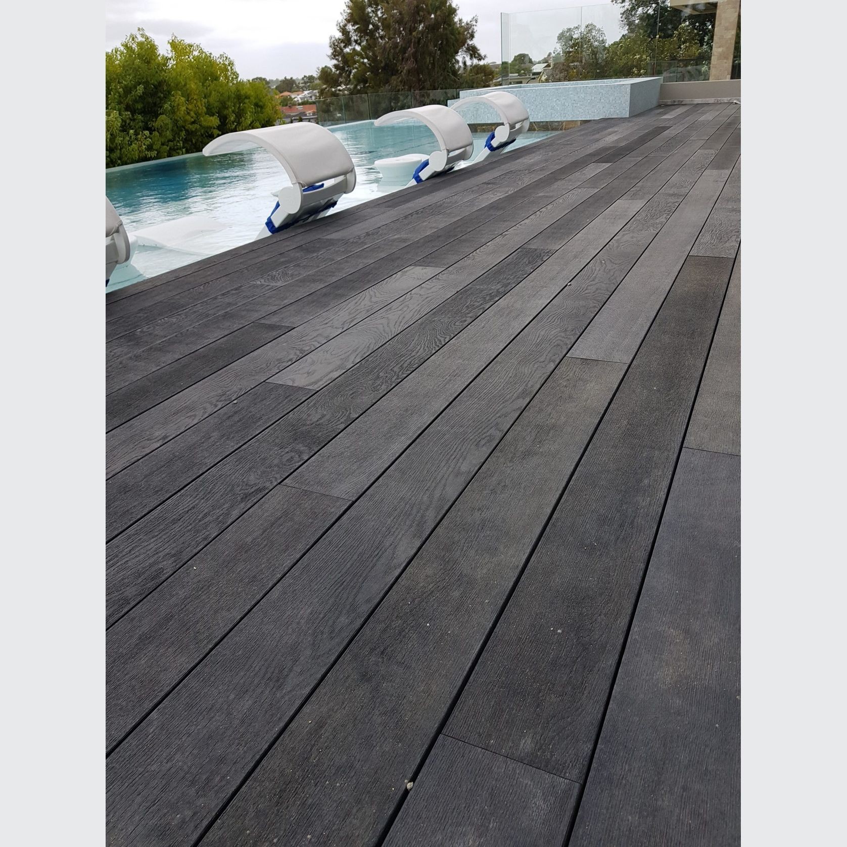 Millboard Burnt Cedar | Enhanced Grain Decking gallery detail image