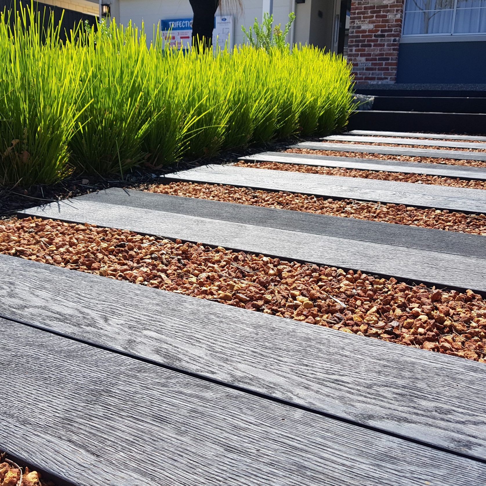 Millboard Burnt Cedar | Enhanced Grain Decking gallery detail image