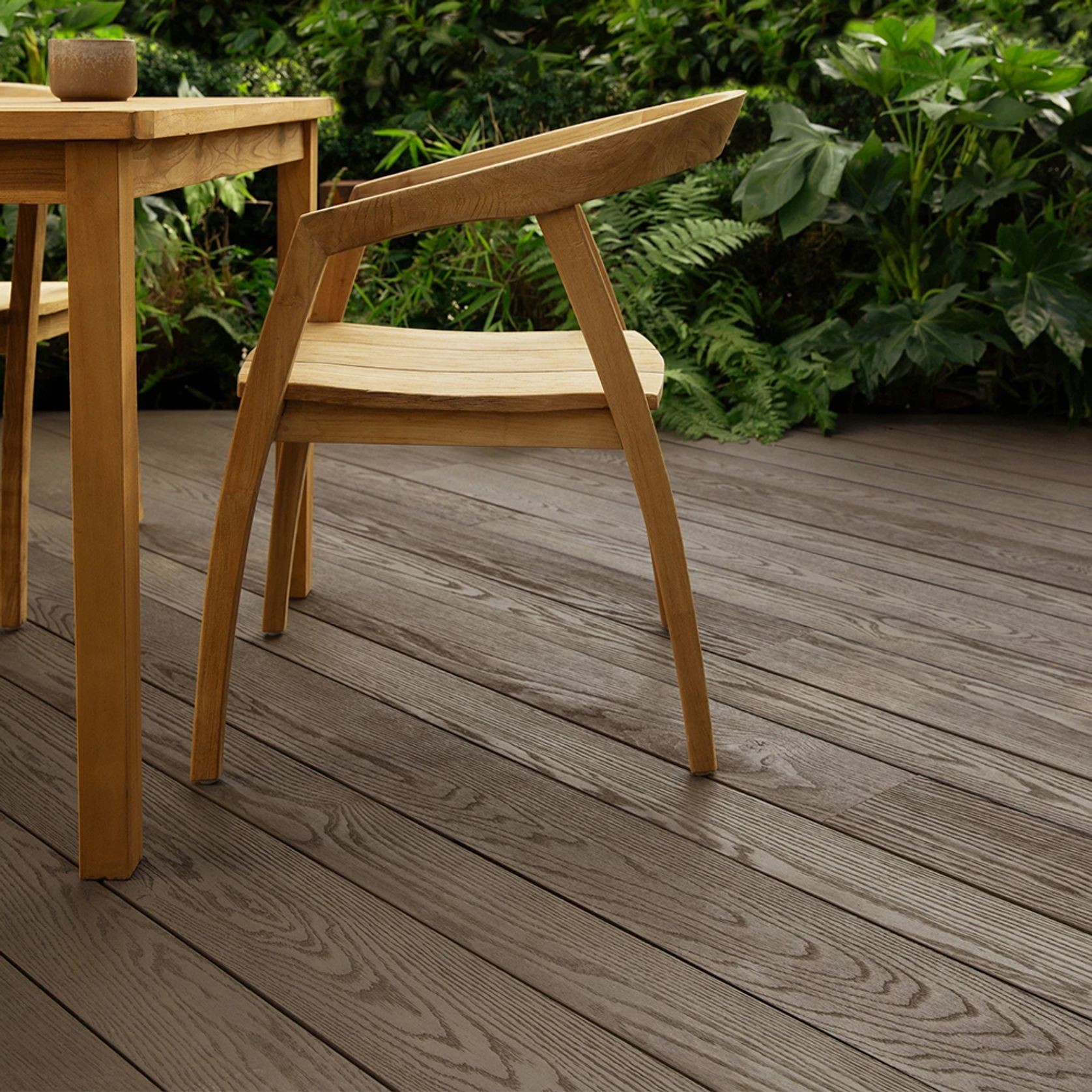 Millboard Ebony Grey | Enhanced Grain Decking gallery detail image