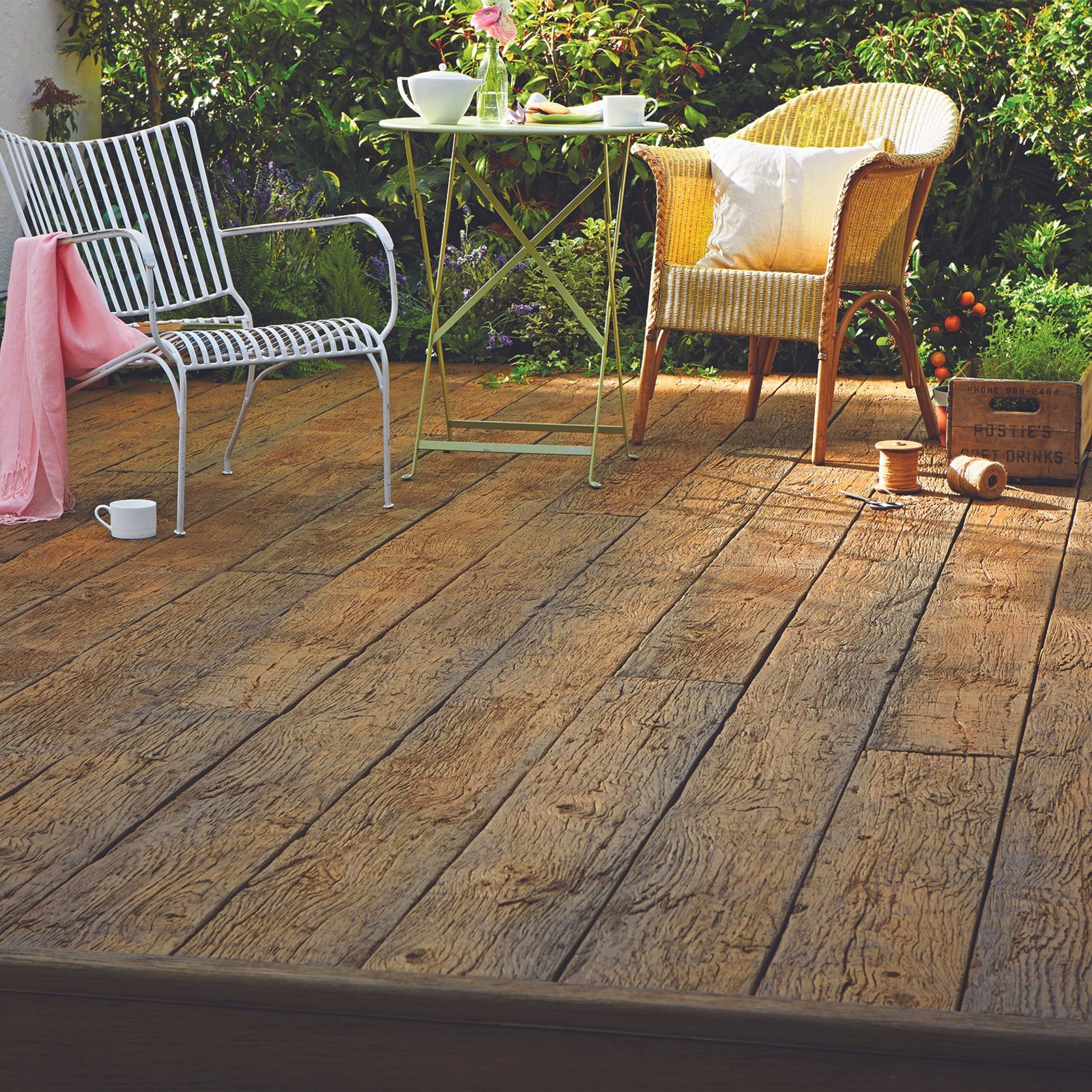 Millboard Vintage Oak | Weathered Oak Decking gallery detail image