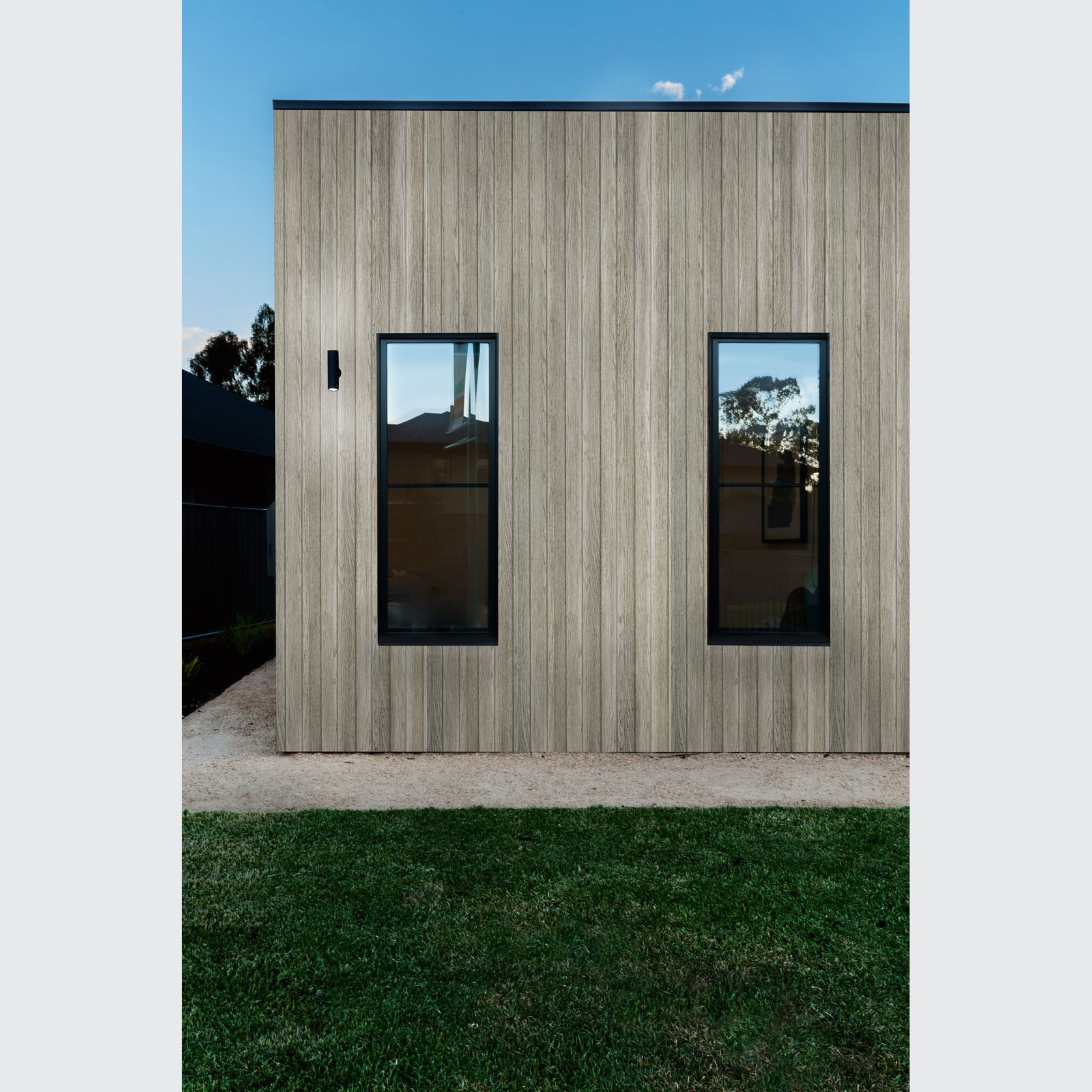 Millboard Envello Board & Batten Cladding | Smoked Oak gallery detail image