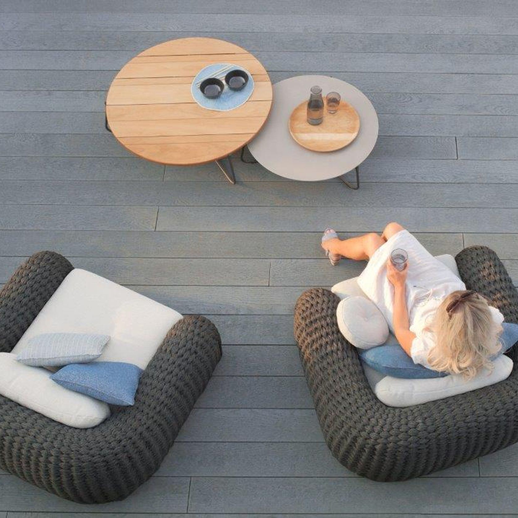 Millboard Brushed Basalt | Enhanced Grain Decking gallery detail image