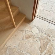 Crazy Pave - Almond Travertine gallery detail image