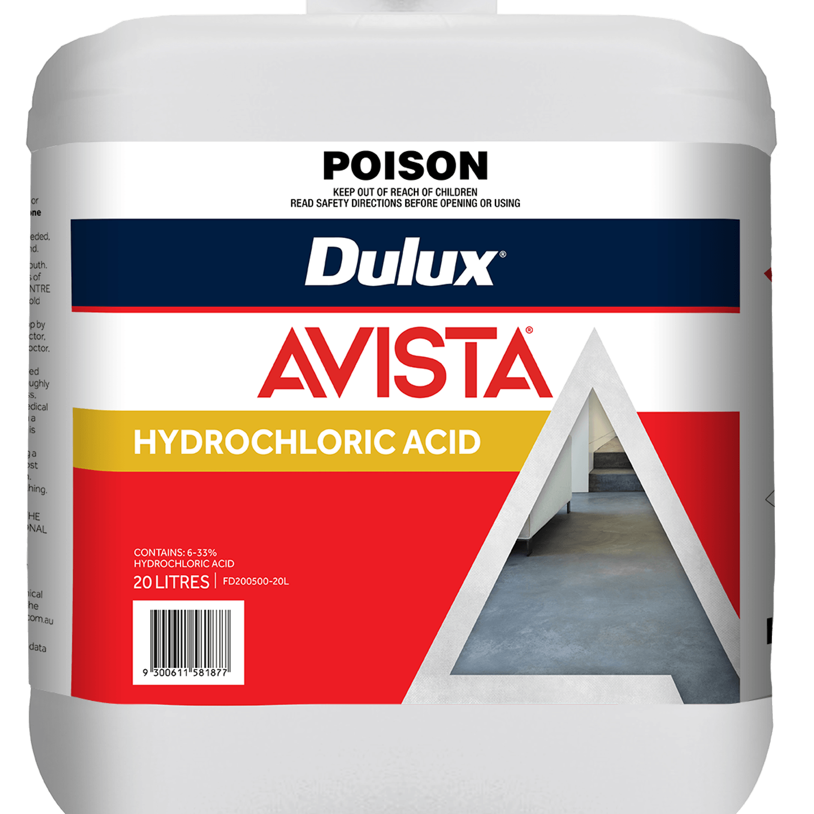 Dulux Avista Hydrochloric Acid gallery detail image