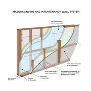 Masons Enviro AAC Intertenancy Wall System gallery detail image
