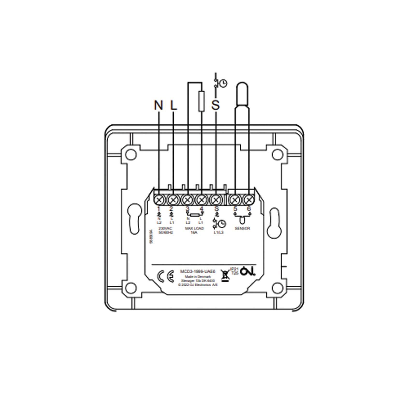 MCD3 Smart Thermostat with European EcoDesign gallery detail image