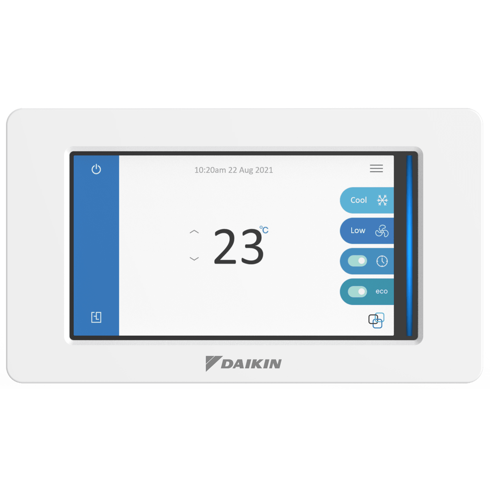 Daikin - Ducted Touch Zone Controller AirHub: BRCMTZCB9 gallery detail image