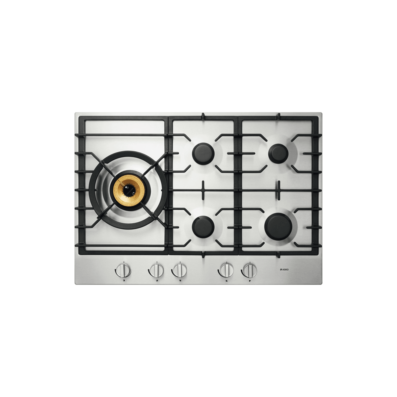 75cm 5 Burner Gas Cooktop Stainless Steel ArchiPro AU