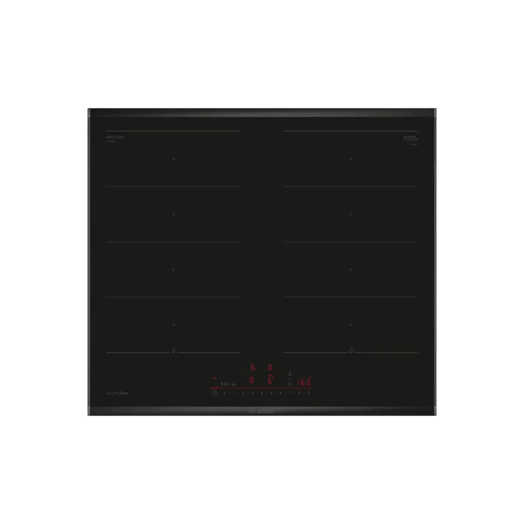 60cm Series 6 Flex Induction Cooktop - Black gallery detail image