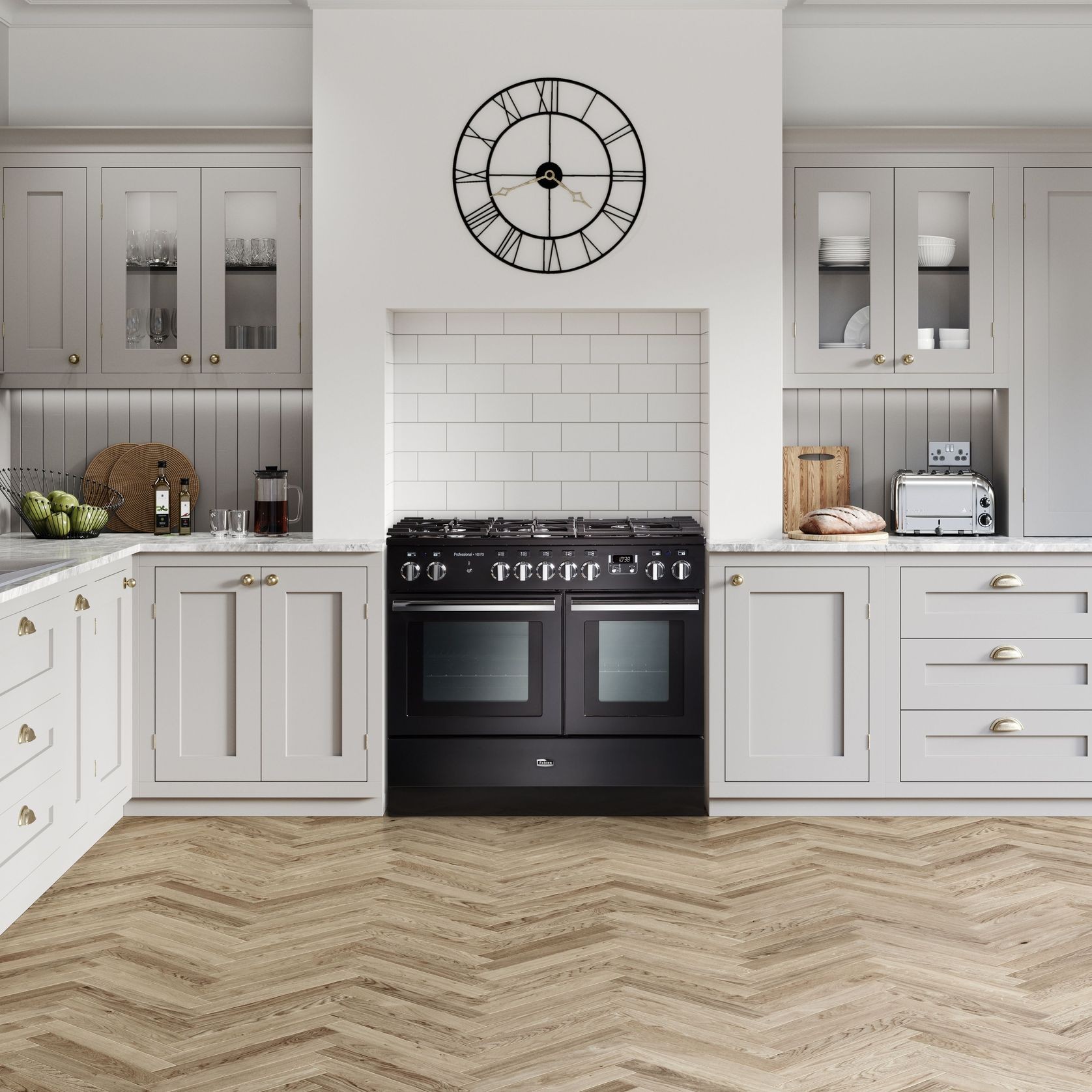 Falcon Professional+ FX 100cm Dual Fuel Range Cooker gallery detail image