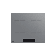 60cm Induction Cooktop with 4 Zones - Grey Glass gallery detail image
