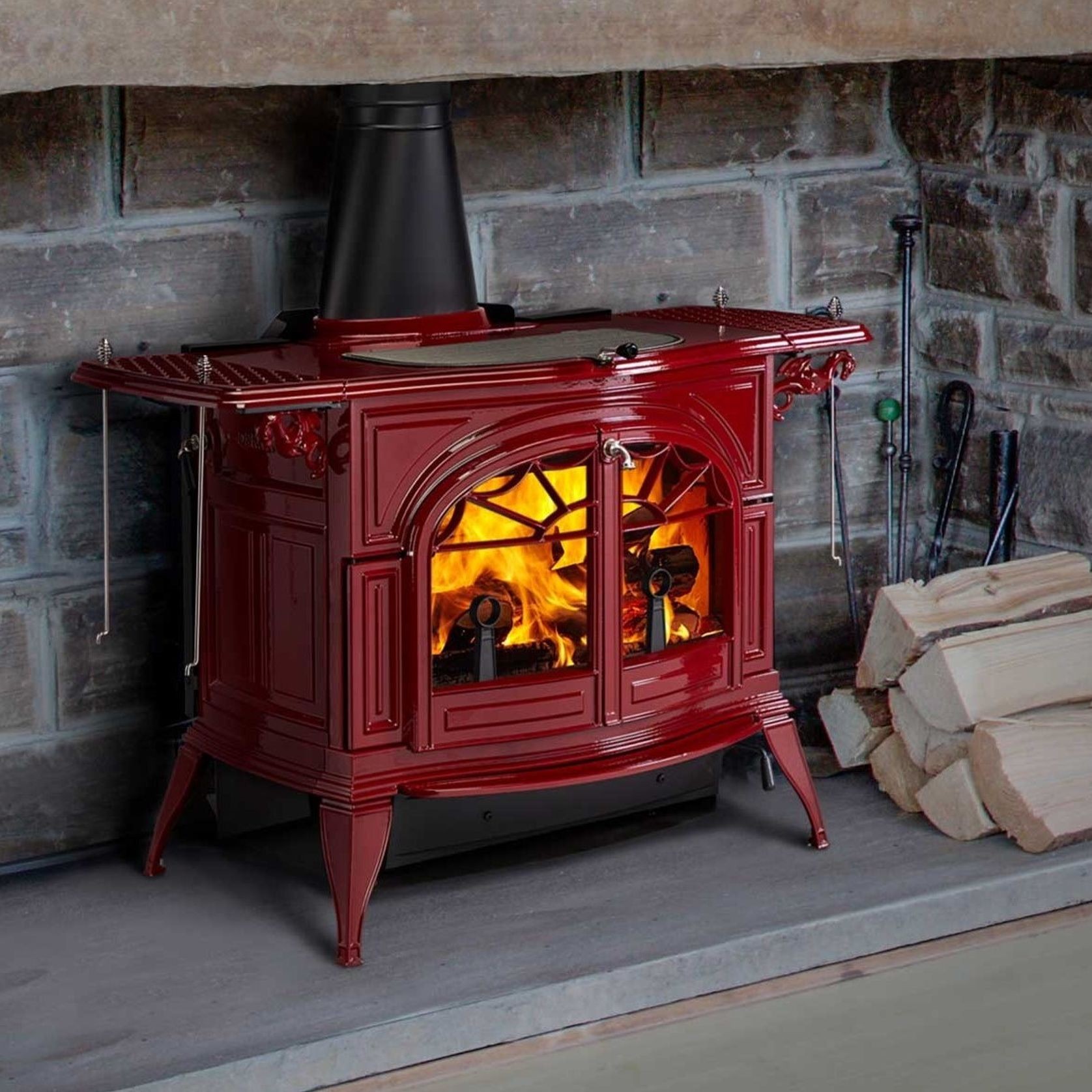 Vermont Castings Defiant Freestanding Wood Fire gallery detail image