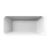 1700mm Tilt Right Hand Corner Bath Gloss White gallery detail image