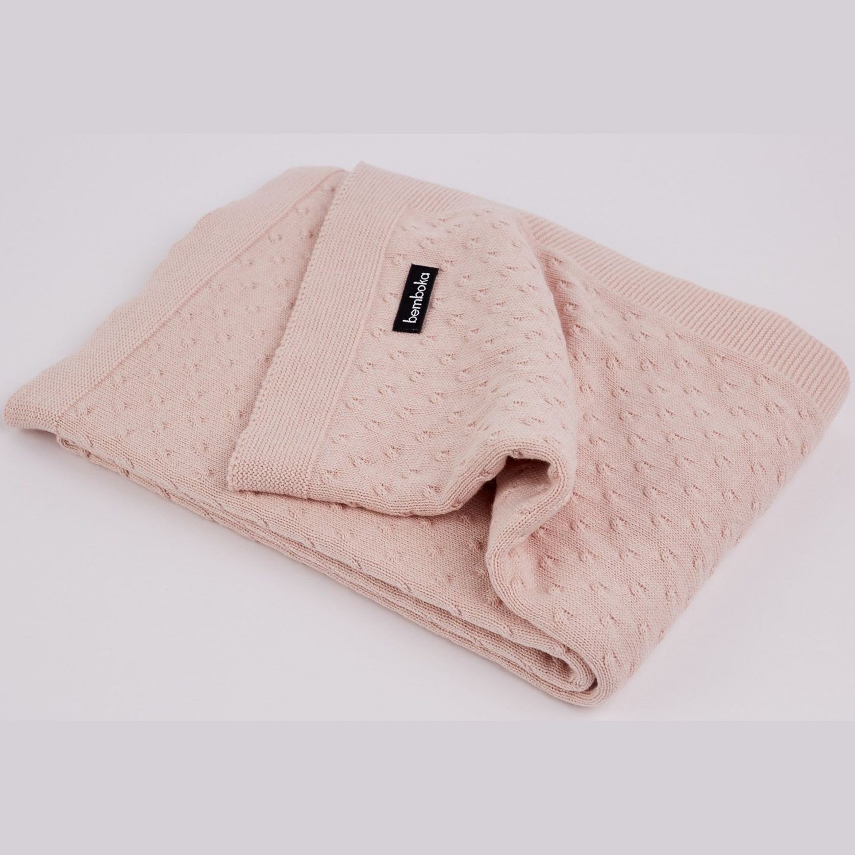 Knot Cotton Baby Cot Blankets gallery detail image