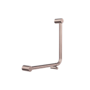Mecca Care 32mm Ambulant 90 Degree Bent Tube Grab Rail 450X450mm Brushed Bronze gallery detail image
