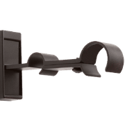 25mm/16mm Double Glide Curtain Bracket Concealed Fixing gallery detail image