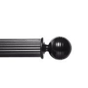 Thistle Finial 40mm Reeded Rod gallery detail image