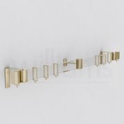 Lucite Rectangular Curtain Rod gallery detail image