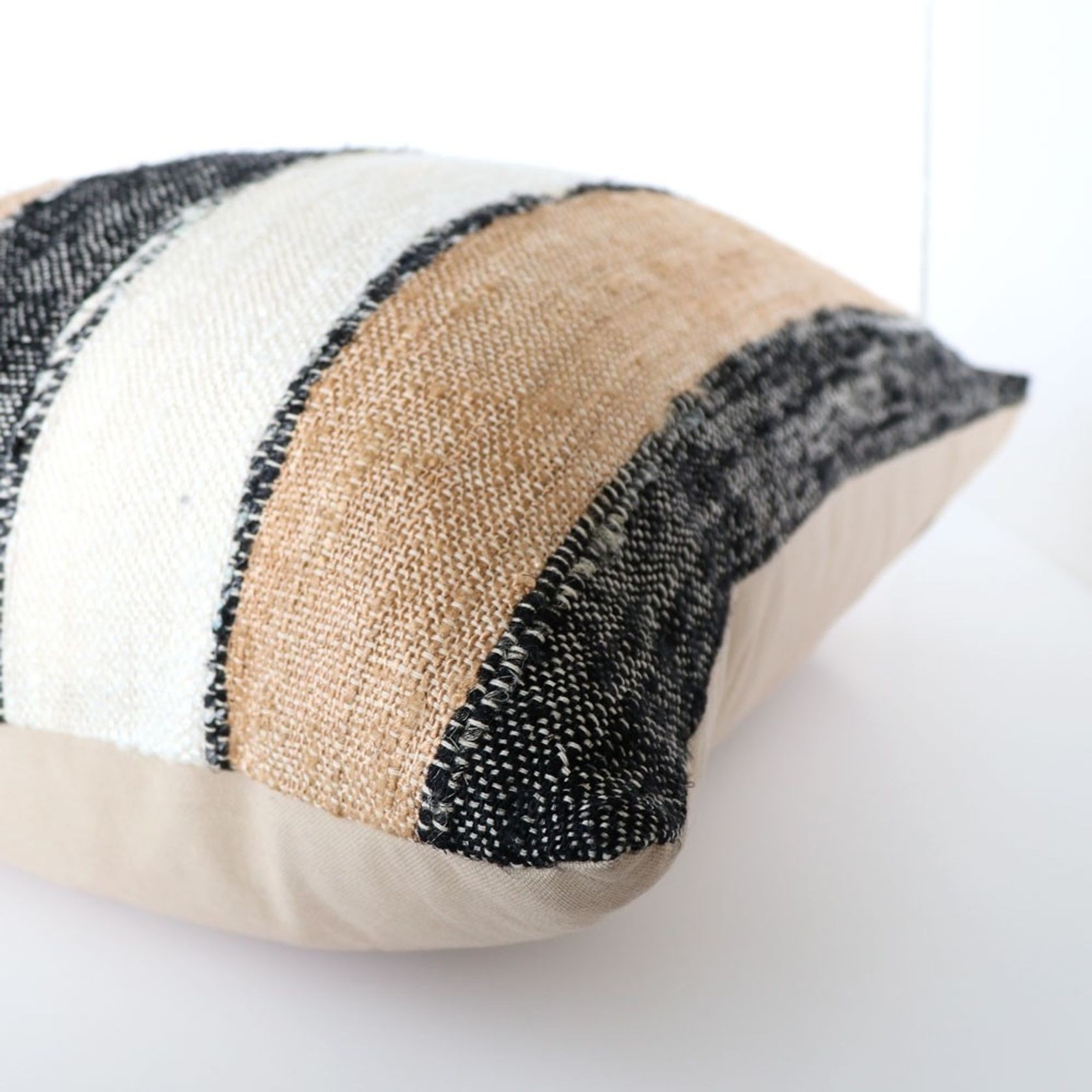 Gigi 100% Cotton Stripe Cushion gallery detail image