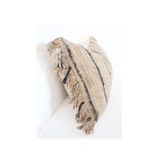 Peta Rectangle 100% Cotton Natural Cushion  gallery detail image