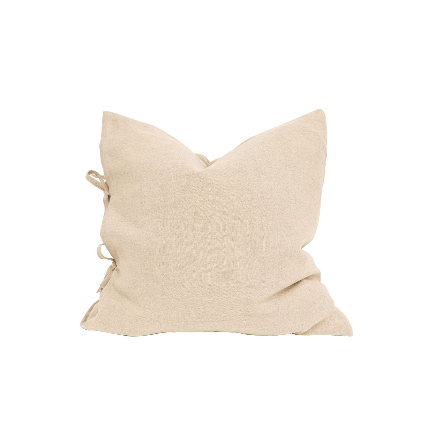 Tully Tie Cushion | Natural gallery detail image