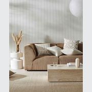 Weave Home Ava Velvet Cushion - Ecru | 50 x 50cm gallery detail image