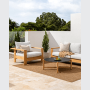 Baya Finn In & Outdoor Cushion - Almond | Lumbar gallery detail image