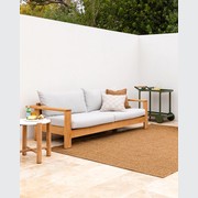 Baya Clipper In & Outdoor Cushion - Cumin | Tan Brown gallery detail image