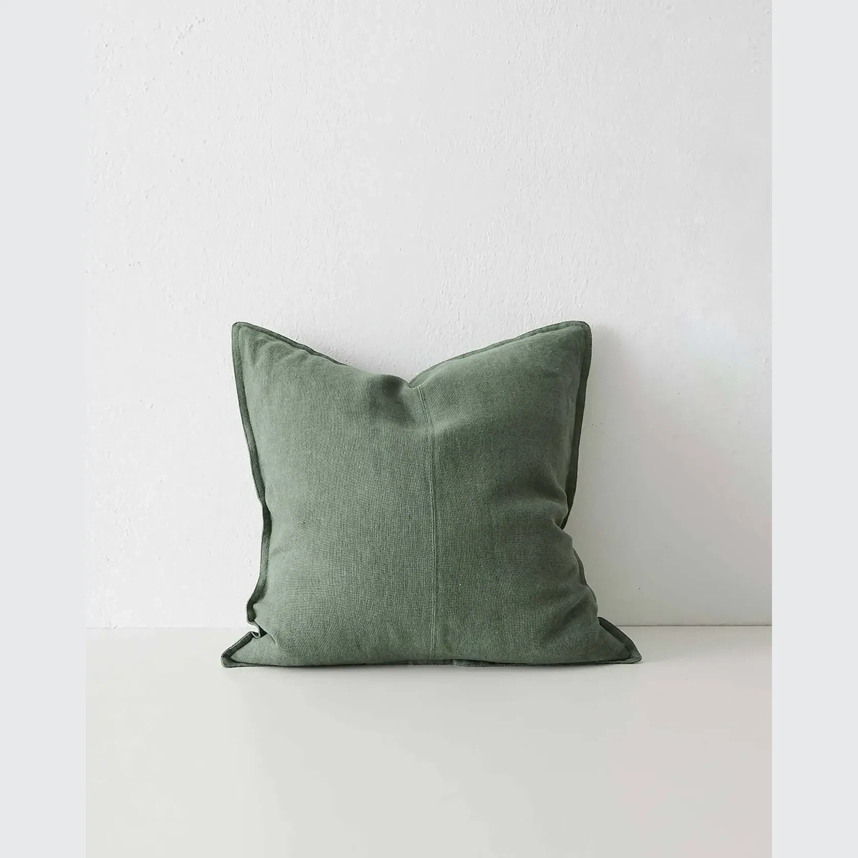 Weave Home European Linen Como Cushion Cover - Juniper gallery detail image