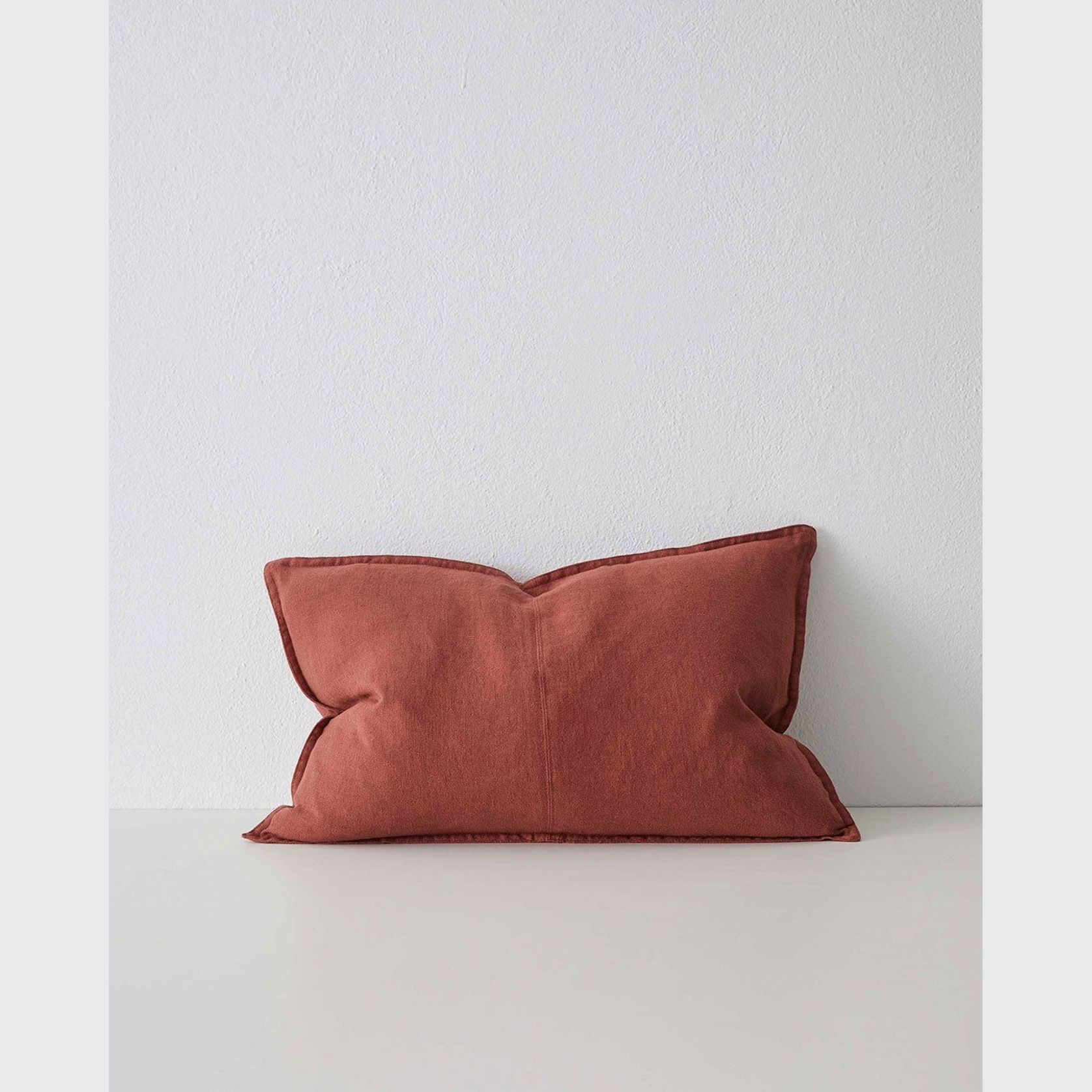 Weave Home European Linen Como Cushion - Sienna | Three Sizes gallery detail image