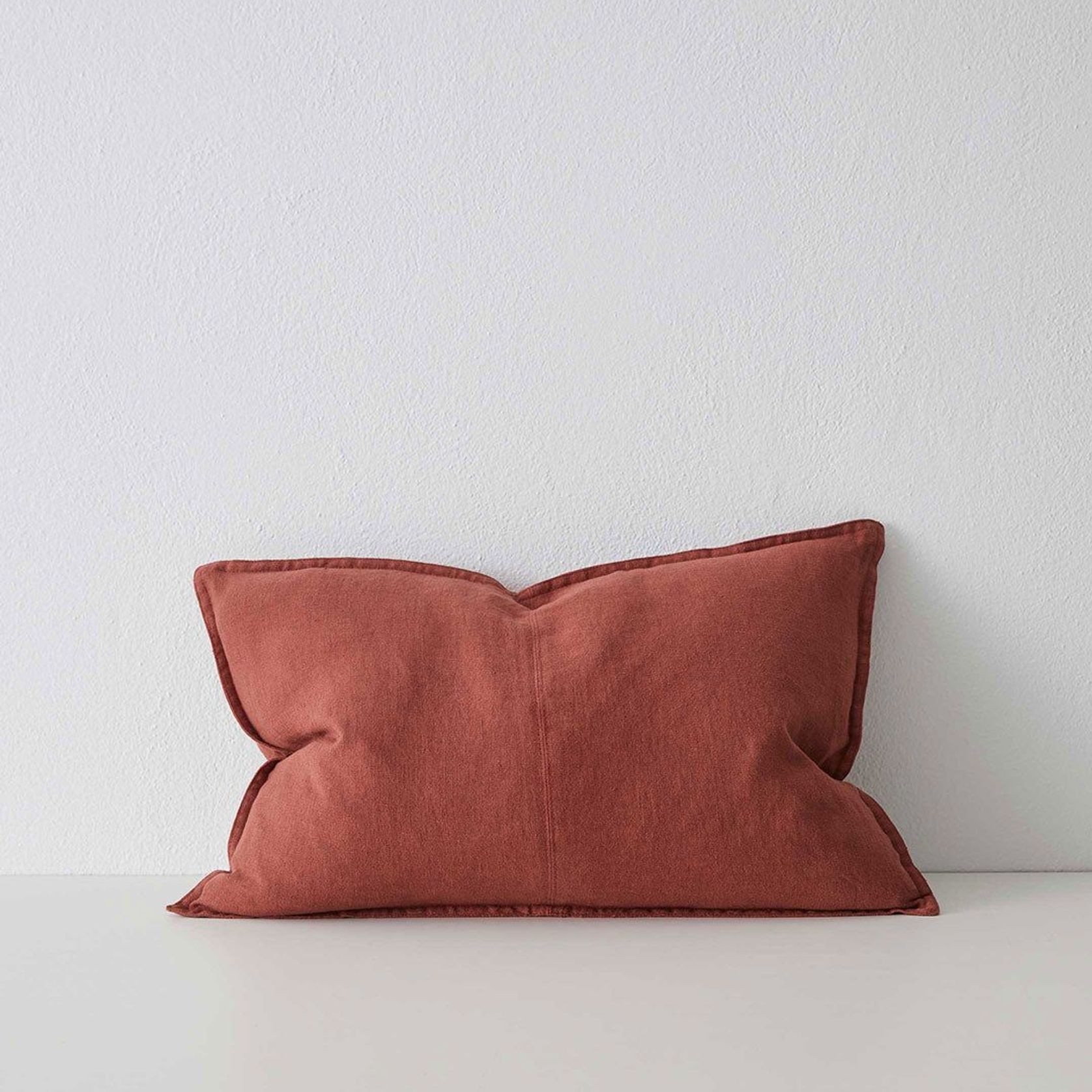 Weave Home European Linen Como Cushion - Sienna | Three Sizes gallery detail image