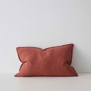 Weave Home European Linen Como Cushion - Sienna | Three Sizes gallery detail image